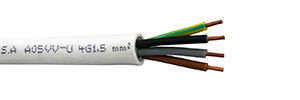 RIGID CABLE  A05VV-U 4G1,5